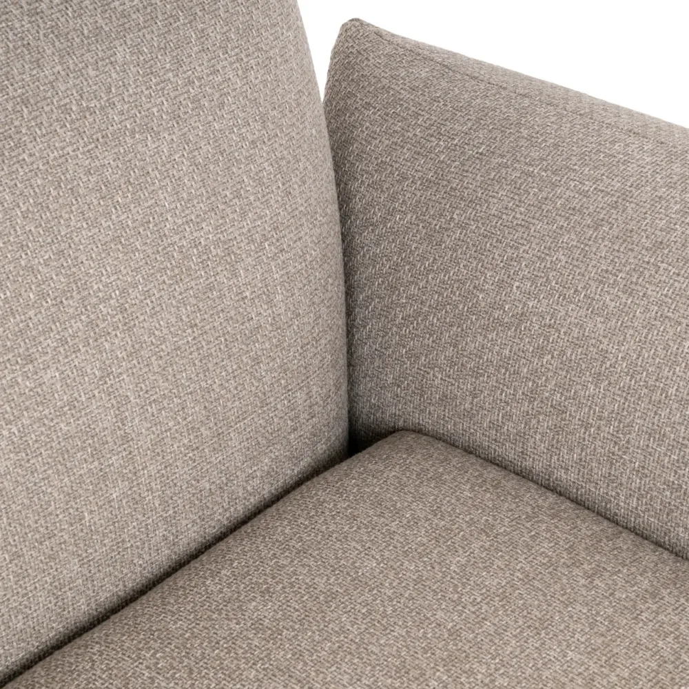 Sofa pro 4 osoby venkovní DAWSON šedobéžová