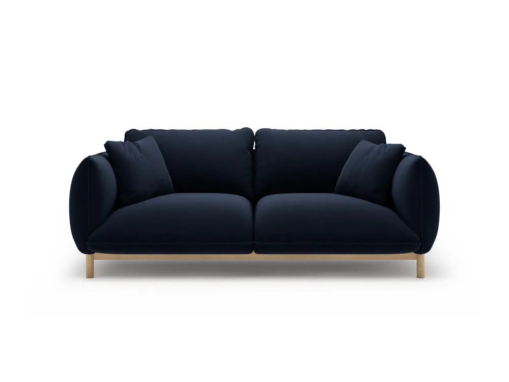 Sofa sametová 2-osobová ADA královská modrá