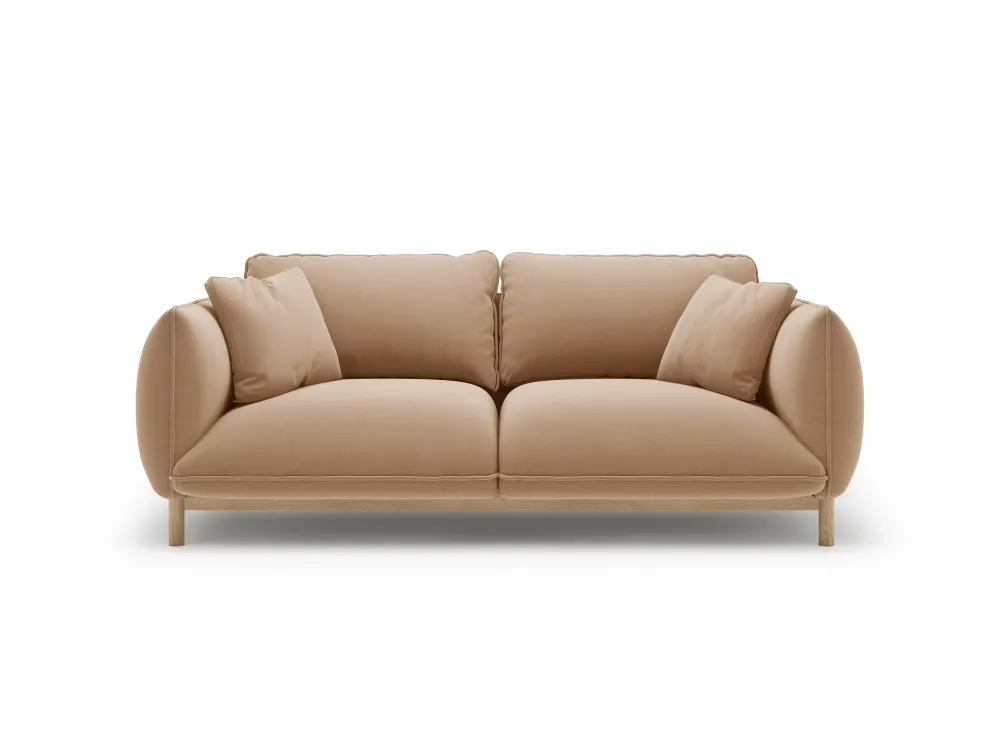 Sofa sametová 2-osobová ADA písková