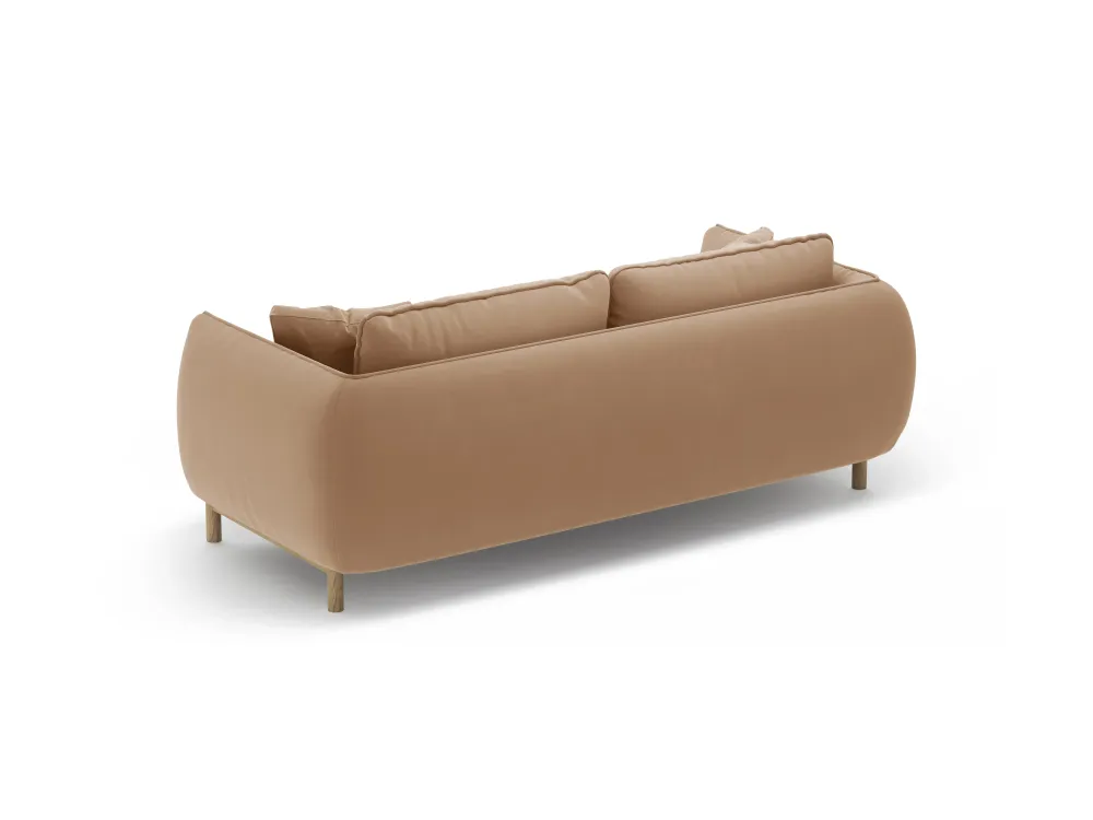 Sofa sametová 2-osobová ADA písková