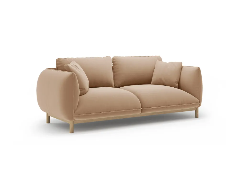 Sofa sametová 2-osobová ADA písková