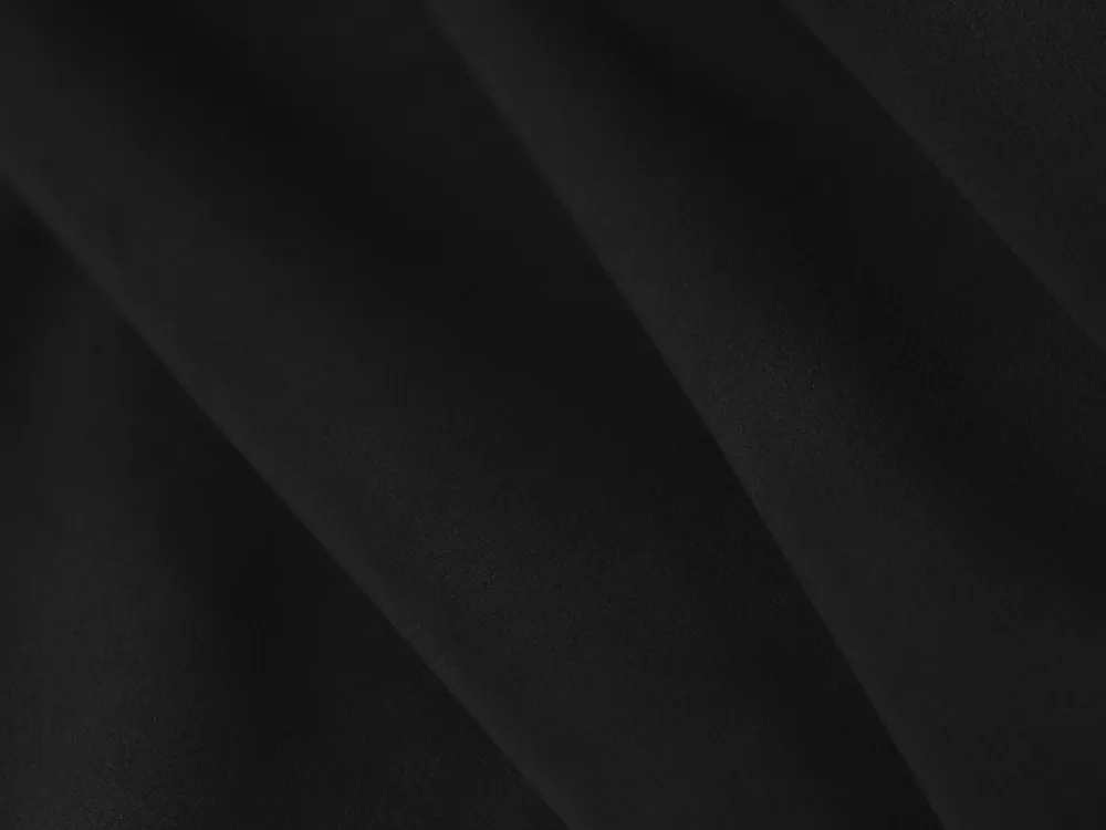 Sofa sametová 2-osobová ASTRO černá