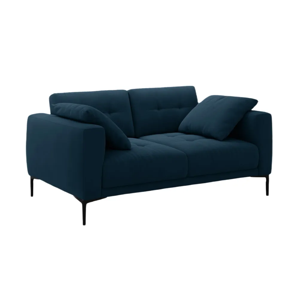 Sofa sametová 2-osobová BEMY královská modrá