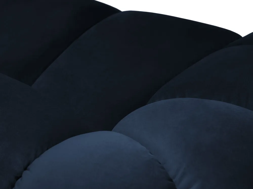 Sofa sametová 2-osobová DIANA královská modrá