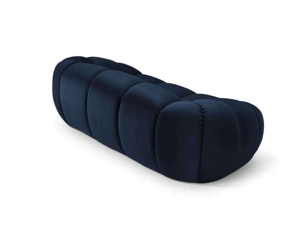 Sofa sametová 2-osobová DIANA královská modrá