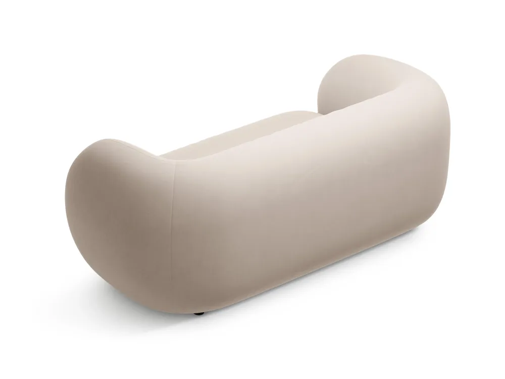 Sofa sametová 2-osobová KATE béžová