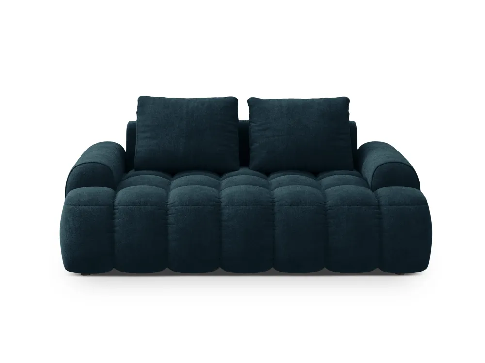 Sofa sametová 2-osobová LINZ petrol