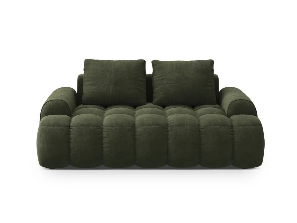 Sofa sametová 2-osobová LINZ zelená