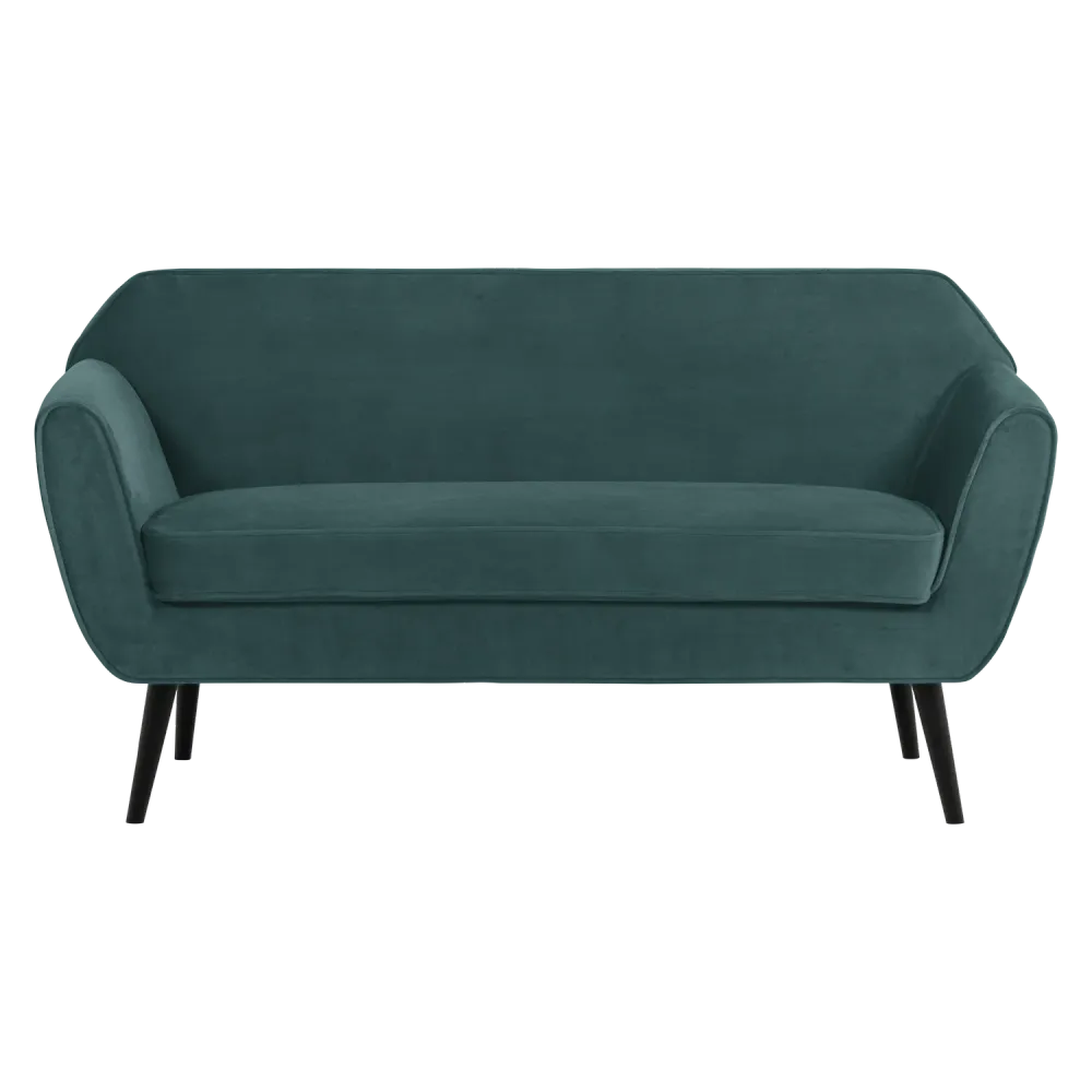 Sofa sametová 2-osobová ROCCO mořská
