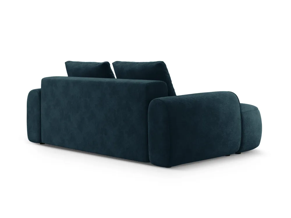 Sofa sametová 3-osobová LINZ petrol