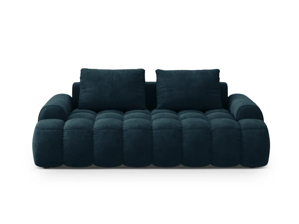 Sofa sametová 3-osobová LINZ petrol