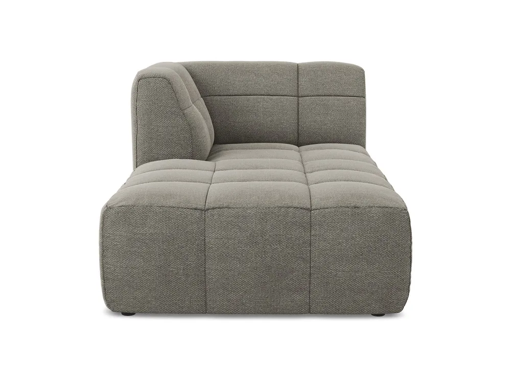 Szezlong levostranný ALOHA šedý boucle