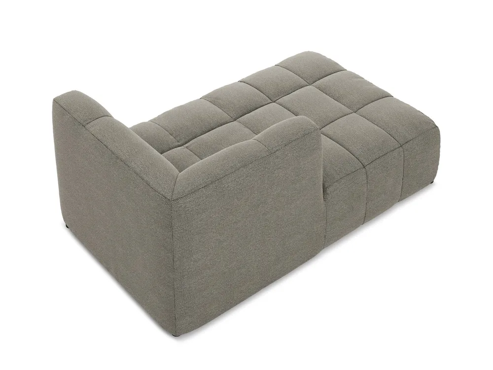 Szezlong levostranný ALOHA šedý boucle