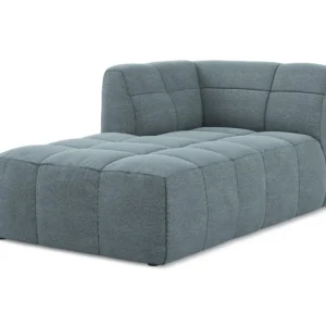 Szezlong levostranný ALOHA džínový modrý boucle