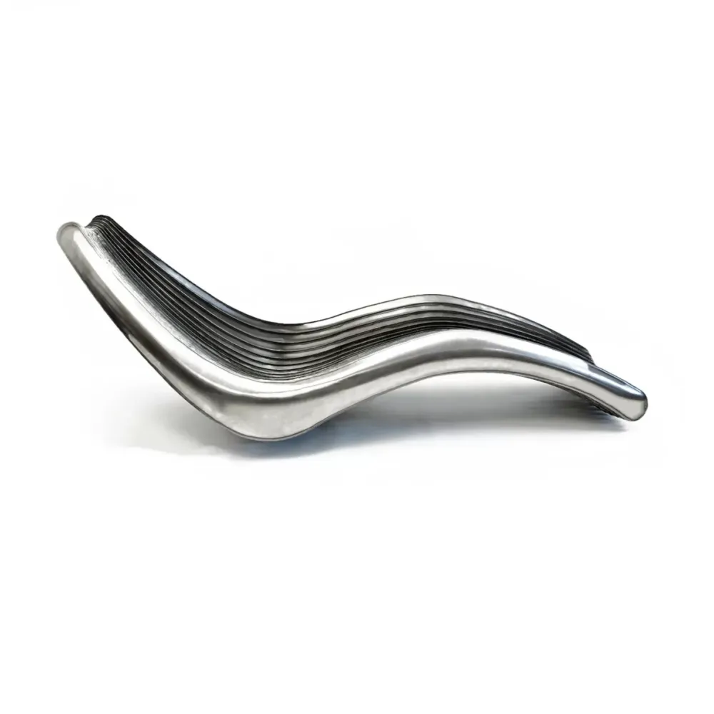 Szezlong STEEL ROTATION nerezový